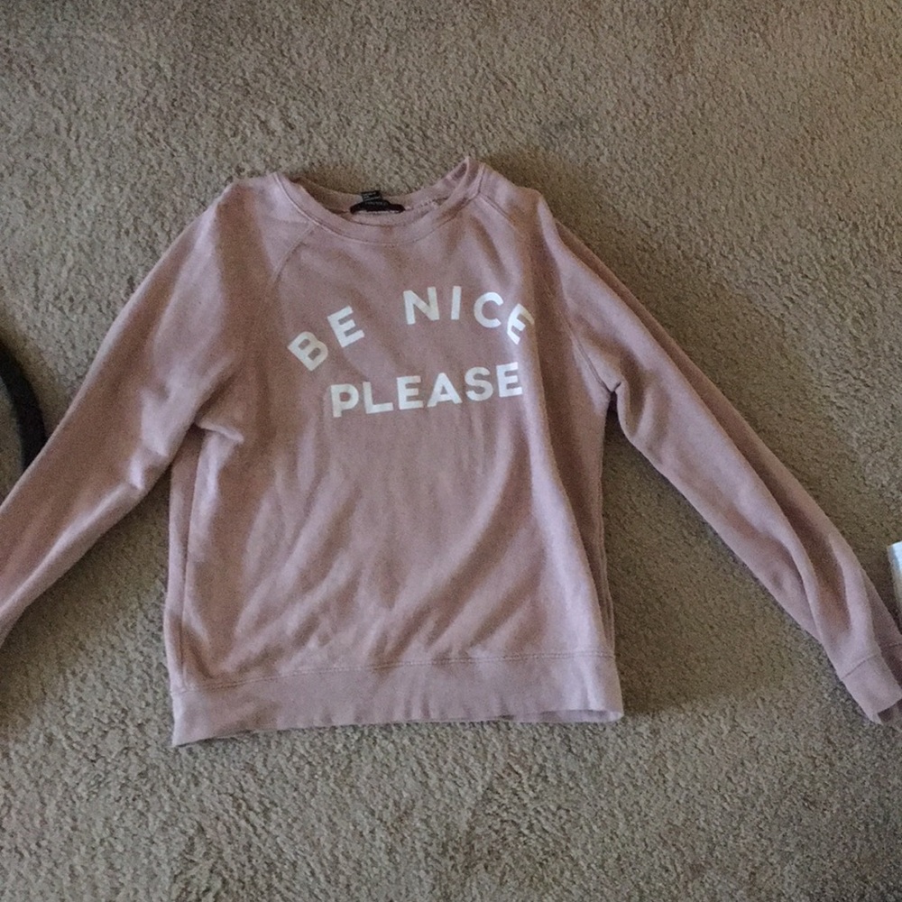 Forever 21 pink sweater